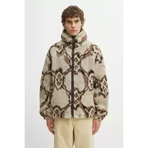 Daily Paper hanorac fleece Burned Shield Sherpa Hoodie imagine