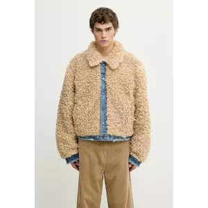 Daily Paper geacă cu două fețe Reversible Fur imagine