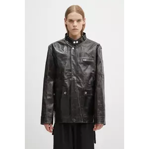 Wales Bonner geacă de piele Vision Leather imagine
