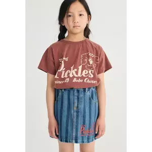 Bobo Choses fusta denim pentru copii Pickles The Dog imagine