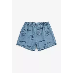 Bobo Choses pantaloni scurți din denim pentru bebeluși Pickles The Dog imagine
