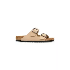 Birkenstock papuci din nubuc Arizona imagine