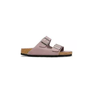 Birkenstock papuci din piele Arizona imagine