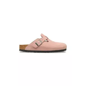 Birkenstock papuci din piele Boston imagine