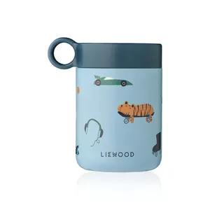 Liewood recipient termic alimente pentru copii Kiani Printed Food Jar imagine
