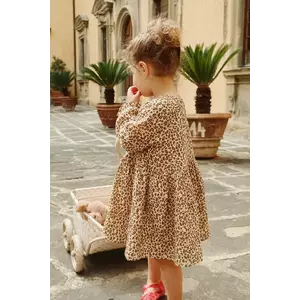 Konges Sløjd rochie din bumbac pentru copii COCO DRESS GOTS imagine