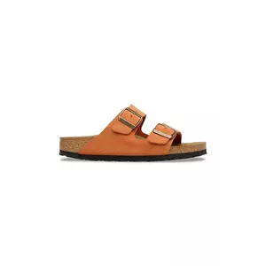 Birkenstock papuci din piele Arizona imagine