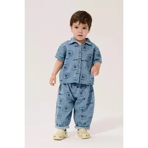 Bobo Choses jeans bebeluși Pickles The Dog imagine