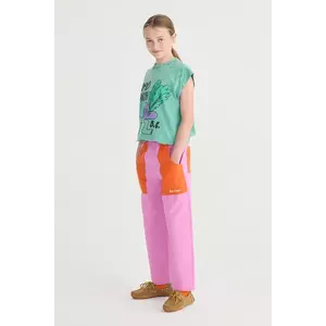 Bobo Choses pantaloni de trening din bumbac pentru copii imagine