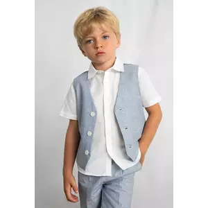 Mayoral vestă pentru copii din amestec de in imagine