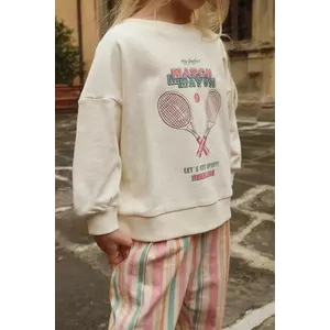 Konges Sløjd hanorac de bumbac pentru copii LOUPY LOU SWEAT SHIRT OCS imagine