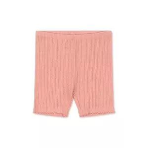 Konges Sløjd pantaloni scurți din bumbac pentru copii MINNIE SHORT LEGGINGS GOTS imagine