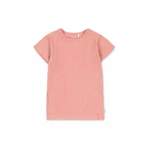 Konges Sløjd tricou de bumbac pentru copii MINNIE TEE GOTS imagine