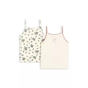 Konges Sløjd top copii MIMMI MODAL STRAP TOPS 2-pack imagine