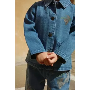 Konges Sløjd geacă de blugi pentru copii MAGOT JACKET GOTS imagine