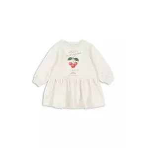 Konges Sløjd rochie din bumbac pentru copii LOUPY SWEAT DRESS OCS imagine