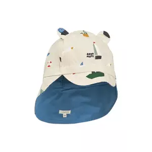 Liewood șapcă de baseball din bumbac pentru copii Gorm Reversible Sun Hat With Ears imagine