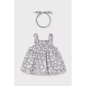 Mayoral Newborn rochie din bumbac pentru bebeluși imagine