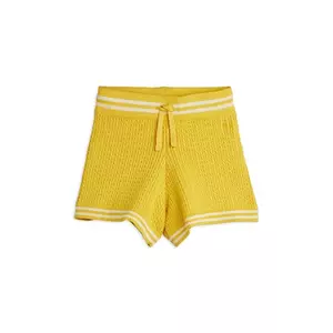 Mini Rodini pantaloni scurți din bumbac pentru copii Cable imagine