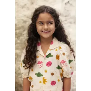 Mini Rodini bluză de bumbac pentru copii Space imagine