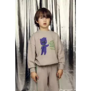 Mini Rodini hanorac de bumbac pentru copii Alien travel agency imagine