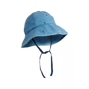 Mini Rodini pălărie denim pentru copii denim dots imagine