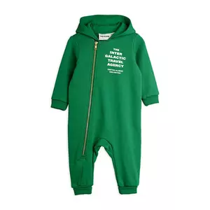 Mini Rodini salopetă din bumbac pentru bebeluși Travel agency imagine