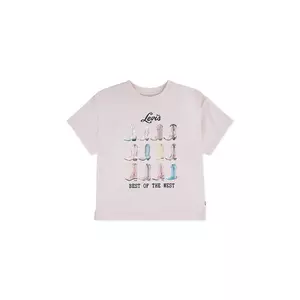 Levi's tricou copii BOOTS OVERSIZED SS TEE imagine