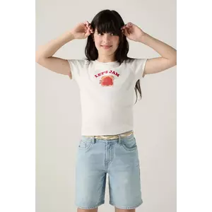 Levi's tricou copii RIB MEET AND GREET JAM TEE imagine