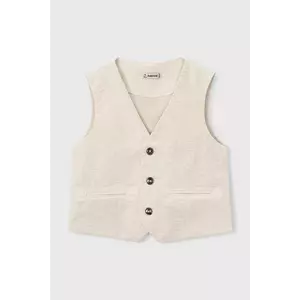 Mayoral vestă pentru copii din amestec de in imagine