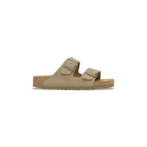 Birkenstock papuci din piele Arizona imagine