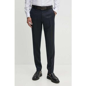 BOSS pantaloni de lana imagine