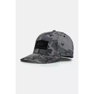 Alpha Industries șapcă de baseball din bumbac VLC Cap Camo imagine