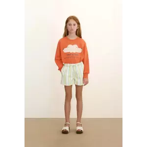 Tinycottons hanorac de bumbac pentru copii TINY&TINY GRAPHIC SWEATSHIRT imagine