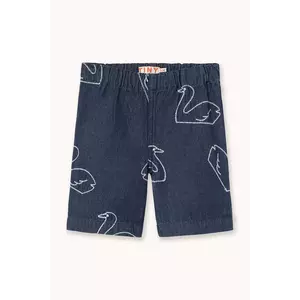 Tinycottons pantaloni de bumbac pentru copii BIG SWANS BABY PANT imagine