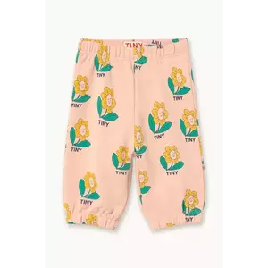 Tinycottons pantaloni de trening din bumbac pentru copii TINY FLOWER BABY SWEATPANT imagine