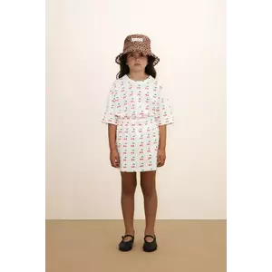 Tinycottons tricou de bumbac pentru copii CHERRIES KNITTED TEE imagine