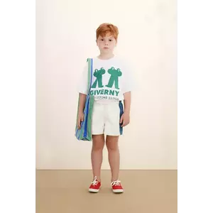 Tinycottons tricou de bumbac pentru copii FROG & FROG GRAPHIC TEE imagine