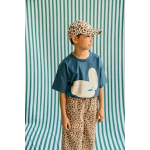 Tinycottons tricou de bumbac pentru copii SWAN GRAPHIC TEE imagine