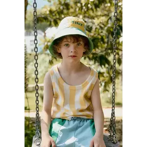 Tinycottons palarie copii COLOR BLOCK BUCKET HAT imagine