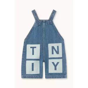 Tinycottons salopetă din denim pentru copii TINY DENIM DUNGAREE BABY imagine