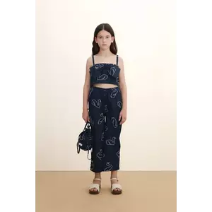 Tinycottons jeans copii BIG SWANS DENIM PANT imagine