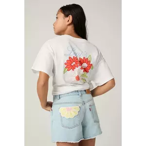 Levi's tricou copii LEVIS FLORAL OVERSIZED TEE imagine