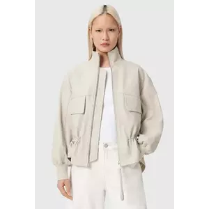 AllSaints geacă de piele FLOR imagine