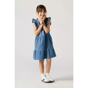 Levi's rochie din bumbac pentru copii FLUTTER SLEEVE BUTTON UP D imagine