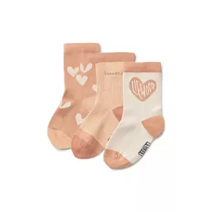 Liewood șosete copii Silas Socks 3-Pack imagine