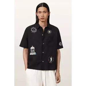 AllSaints cămașă cu in KARLTON imagine