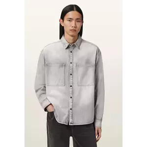 AllSaints cămașă jeans AL imagine