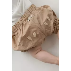 Donsje pantaloni scurți din bumbac pentru bebeluși Carson Bloomers Fluffy Bunnies imagine