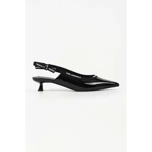 Karl Lagerfeld stilettos de piele Pasha imagine